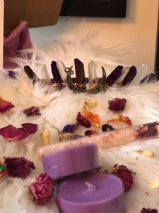 Crystal crown full moon ritual kit (special)